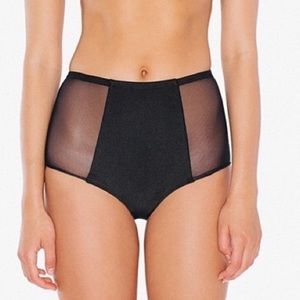 American Apparel High-Waist Swim Bottoms Size M